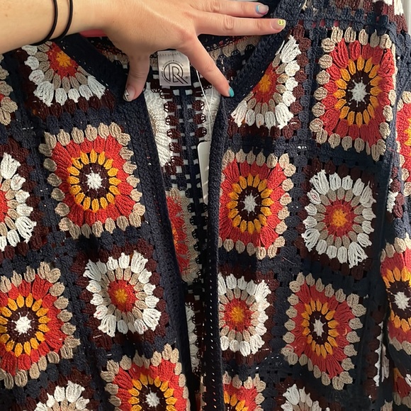 Boho crochet sweater - Picture 3 of 6